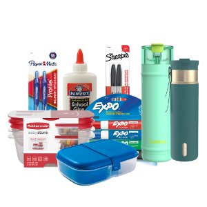 20% on BTS essentials from Sharpie, PaperMate, Elmers, Expo, Rubbermaid, Contigo & Bubba