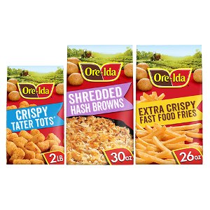 Save 25% on Ore-Ida Frozen Potatoes PICKUP OR DELIVERY ONLY