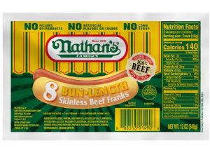 $3.99 Nathan's Franks