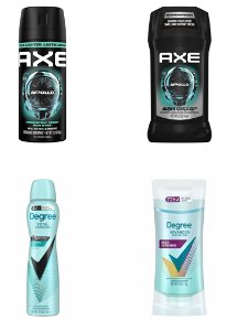 $3.99 Axe or Degree Deodorant