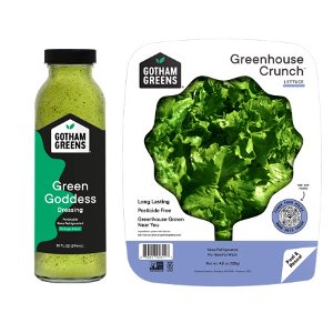 Buy any ONE (1) Gotham Greens Salad Dressing, Get ONE (1) Gotham Greens 4.5oz Lettuce 50% Off