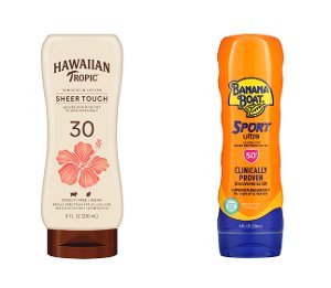 $6.99 Banana Boat or Hawaiian Tropic