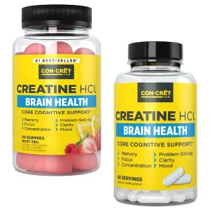 Save $1.50 on CON-CRET® Brain Health Creatine HCl