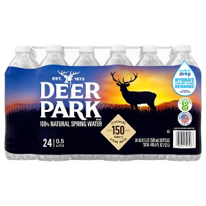 $3.99 Deer Park Spring Water