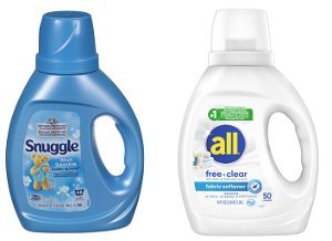 $3.49 Snuggle or All Sheets or Fabric Softener