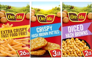 Save 25% on Ore-Ida PICKUP OR DELIVERY ONLY
