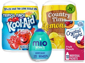 Save 20% on One Mio, Crystal Light & Kool Aid PICKUP OR DELIVERY ONLY