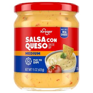 Save $0.50 on Kroger Salsa Con Queso Cheese Dip
