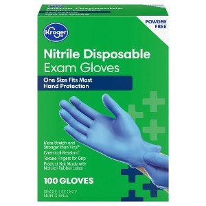 Save $2.00 on Kroger Nitrile Disposable Gloves