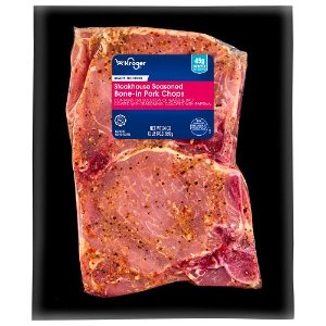 Save $1.00 on Kroger Seasoned Pork Chops