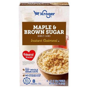 Save $0.50 on Kroger Instant Oatmeal