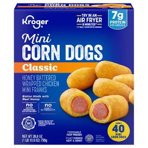 Save $0.50 on Kroger Mini Corn Dogs
