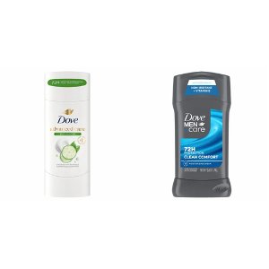 Save $1.00 on Dove Mens Care or Advanced Care Deodorant