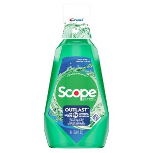 Save $1.00 on Scope Outlast Mouthwash