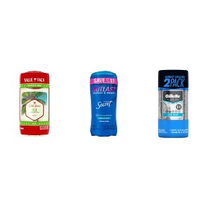 Save $1.00 on Old Spice, Secret or Gillette Deodorant