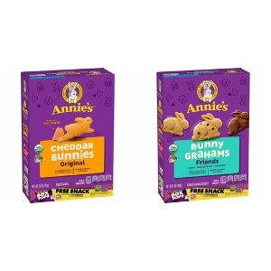 Save $1.00 on Annie's Crackers or Organic Crackers
