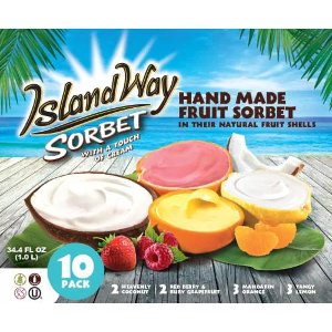 Save $1.00 on Island Way Sorbet Variety Pack