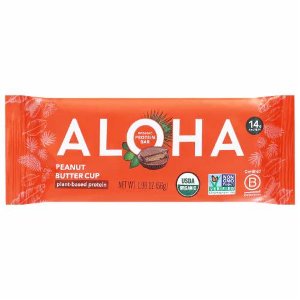 Save $0.50 on Aloha Organic Plant Based Protein Bars