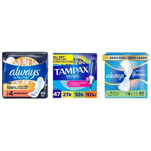 Save $2.00 on Always or Tampax