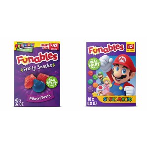 Save $1.00 on Funables or Black Forest Fruit Snacks