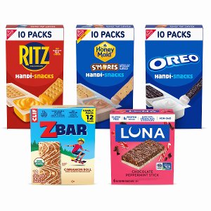 Save 20% on CLIF Zbar 10-12 ct, Handi Snaks 10 ct and Luna 12ct. PICKUP OR DELIVERY ONLY