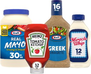 Buy 4, Save $4 on Heinz & Kraft Condiments PICKUP OR DELIVERY ONLY