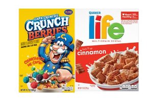 $1.49 Cap'n Crunch or Life Cereal