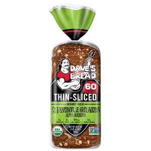 Save  $1.30 on Dave's Killer Bread Thin Sliced Bread 20.5oz  PICKUP OR DELIVERY ONLY