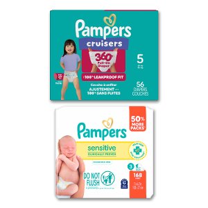 Save $10 when you spend $40 on Pampers and Luvs PICKUP OR DELIVERY ONLY