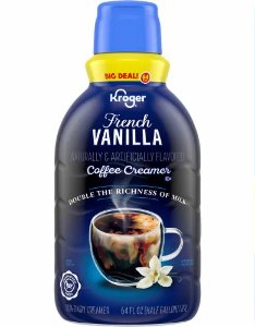 $4.49 Kroger Coffee Creamer