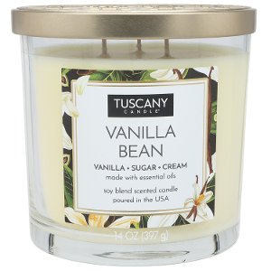 Save $1 on Tuscany 14 oz Candles on PICKUP OR DELIVERY ONLY