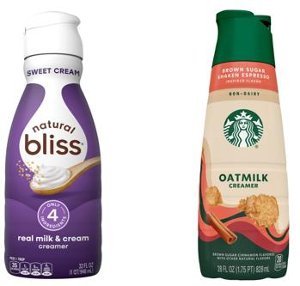 $3.49 Natural Bliss or Starbucks Creamer