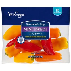 $2.99 Kroger Mini Sweet Peppers