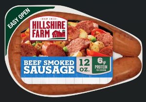 $2.99 Hillshire Farm Sausage or Cocktail Smokies