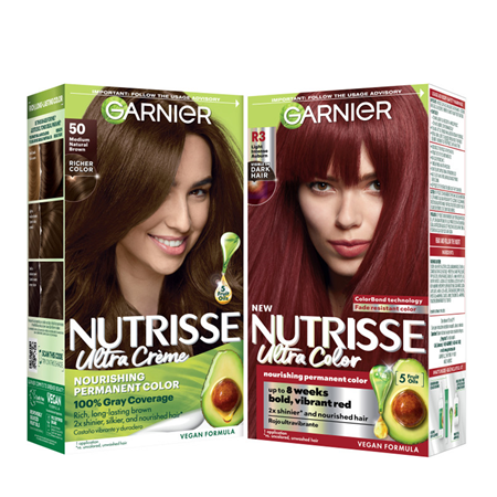 Save $5.00 on any TWO (2) Garnier&reg; Nutrisse&reg; haircolor products