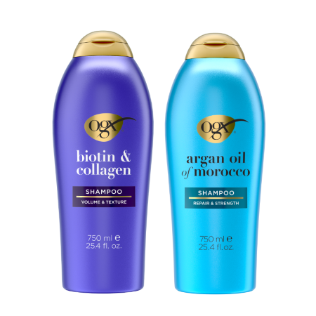 Save $4.00 on any TWO (2) OGX&reg; Hair or Body Products (excludes trial/travel sizes)