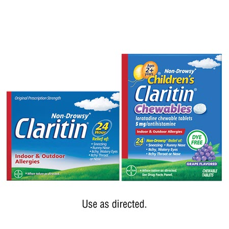 Save $4.00 on any ONE (1) Non-Drowsy Claritin&reg; or Children's Claritin&reg; Allergy 20ct or larger (excludes Claritin-D&reg;)