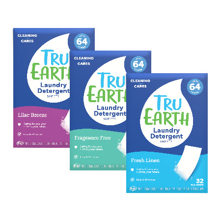 Save $5.00 on any ONE (1) Tru Earth Laundry Detergent Sheet (32ct)