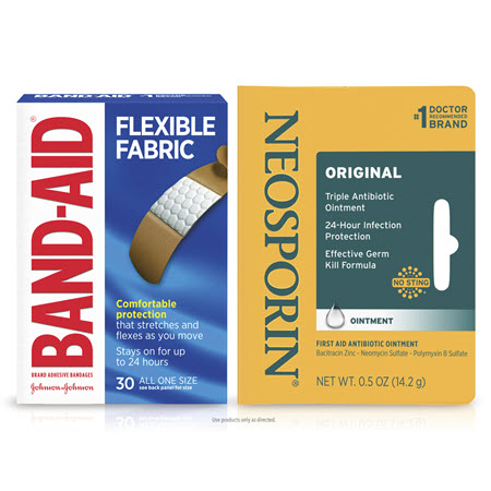 Save $1.00 on any ONE (1) BAND-AID&reg; Brand Adhesive Bandages, BAND-AID&reg; Brand of First Aid or NEOSPORIN&reg; product