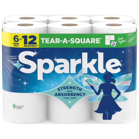 Save $0.50 on any ONE (1) package of any Sparkle&reg; Paper Towels