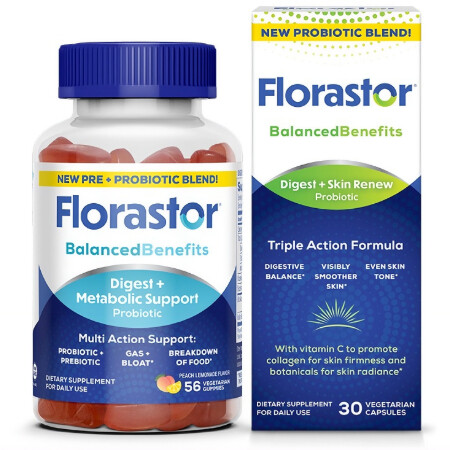 Save $8.00 on any ONE (1) Florastor Digest Gummies or Skin Renew