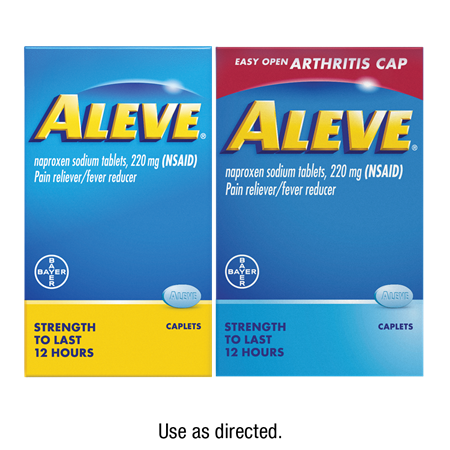 Save $1.50 on any ONE (1) Aleve&reg; product 24ct - 70ct (excludes Aleve-D&reg;)