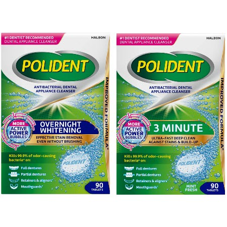 Save $2.50 on any ONE (1) Polident denture cleanser tablets 90ct or larger