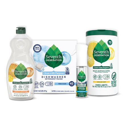 Save $1.50 on any ONE (1) Seventh Generation&reg; Cleaning Product