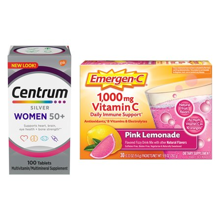Save $3.00 on any ONE (1) Centrum or Emergen-C item