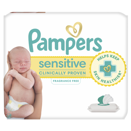 Save $1.00 on ONE Pampers Wipes 112 - 216 count.