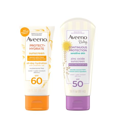 Save $3.00 on any ONE (1) AVEENO&reg; Sun adult, kids or baby product