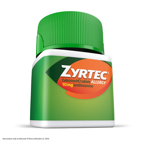 Save $5.00 on any ONE (1) Adult ZYRTEC&reg; 24-60ct. product  (Excludes trial & travel)