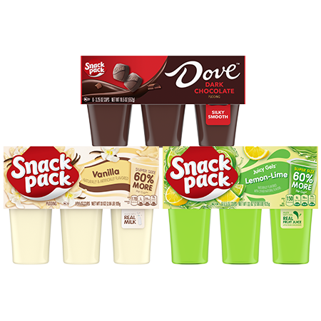 Save $0.75 on any ONE (1) Snack Pack&reg; Pudding Cups or Juicy Gels 6 pk.