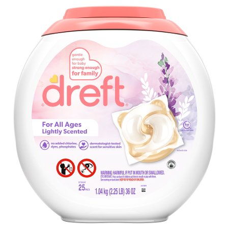 Save $3.00 on ONE Dreft Power PODS 25 ct (excludes trial/travel size).